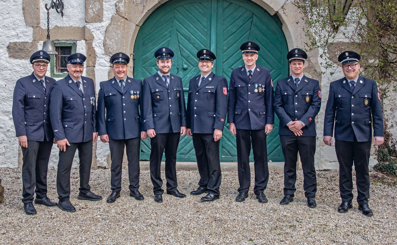 Mannschaft der Freiwilligen Feuerwehr Saulburg